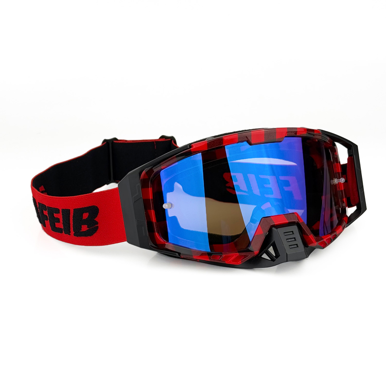 Motorcycle Gear Women - Multi-Color Nose-Protected Motorcycle Goggles - UV400