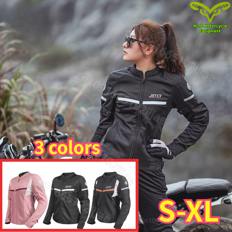 Motorcycle Gear Jacket Women - Women Motorcycle Riding Jacket Protective Gear