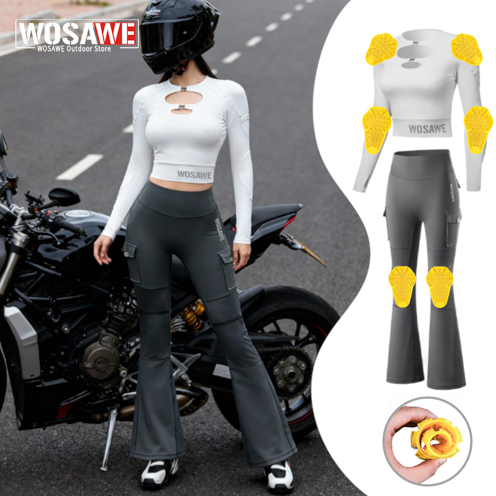 WOSAWE Women Motorcycle Jacket - Motorcycle Gear Jacket Women 评论和价格