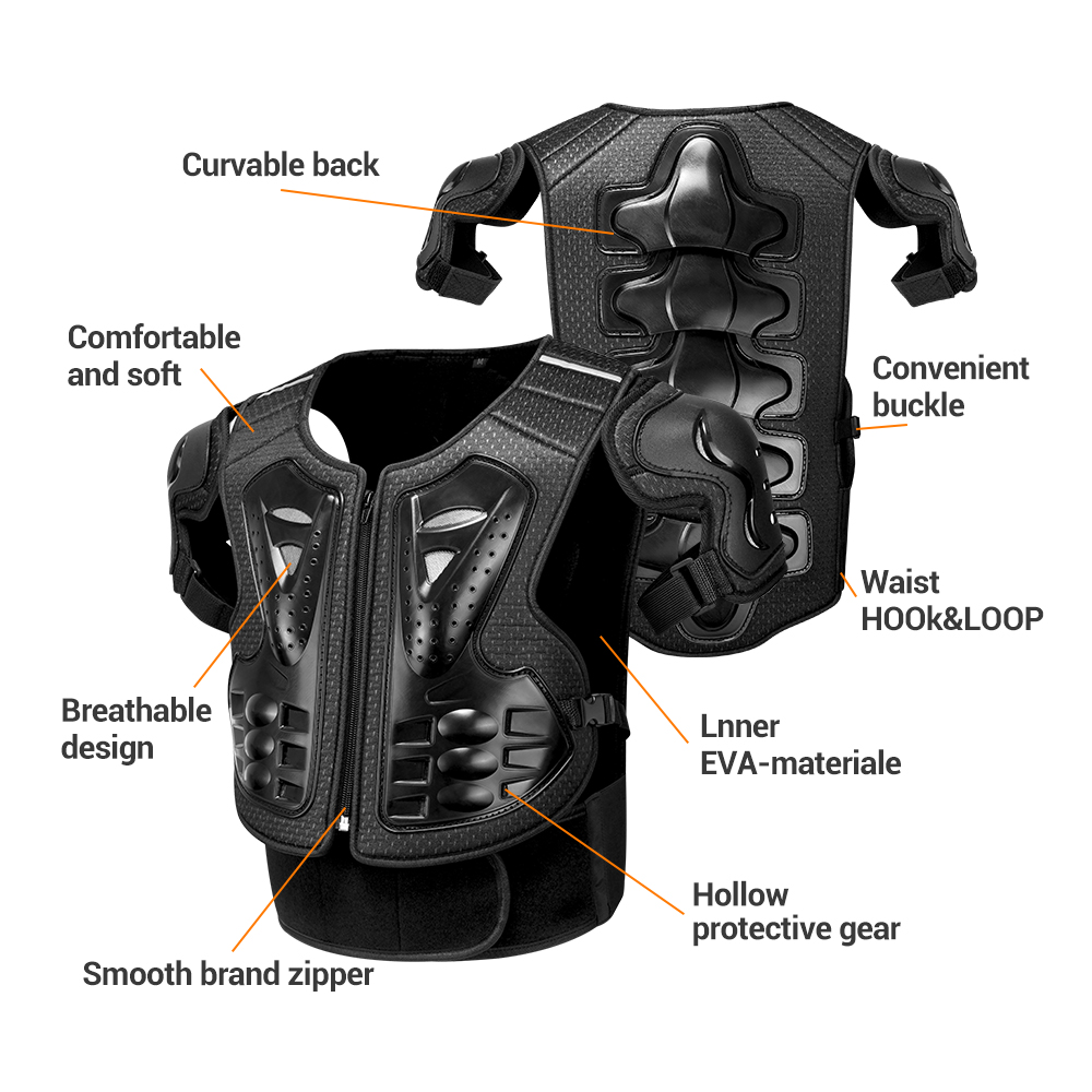 Motorcycle Body Armor Anti-Fal - Chest Protector Armor 评论和价格