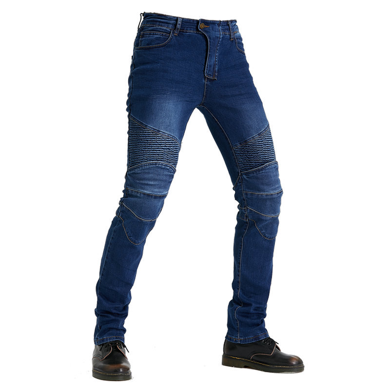 Men Jeans Embroidery Motorcycl - Motorcycle Gear Testing 评论和价格