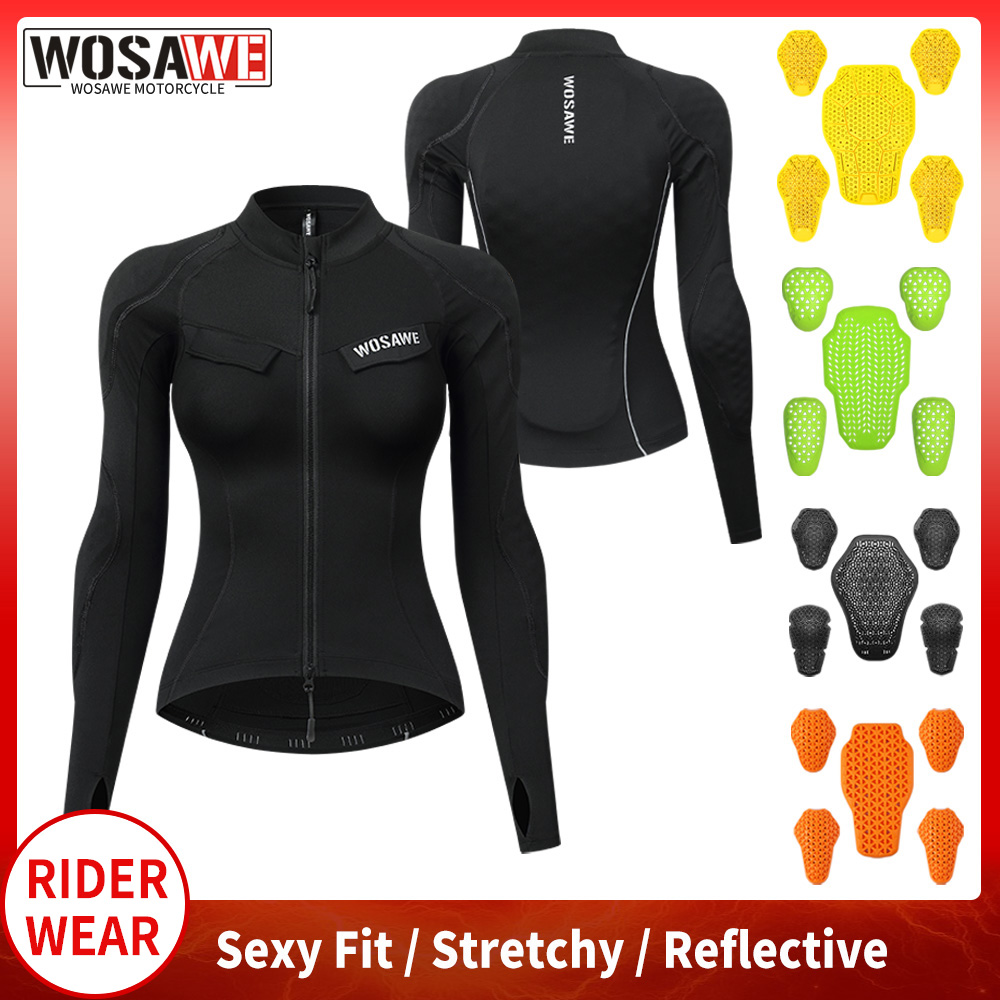 WOSAWE Women Motorcycle Jacket - Motorcycle Gear Jacket Women 评论和价格