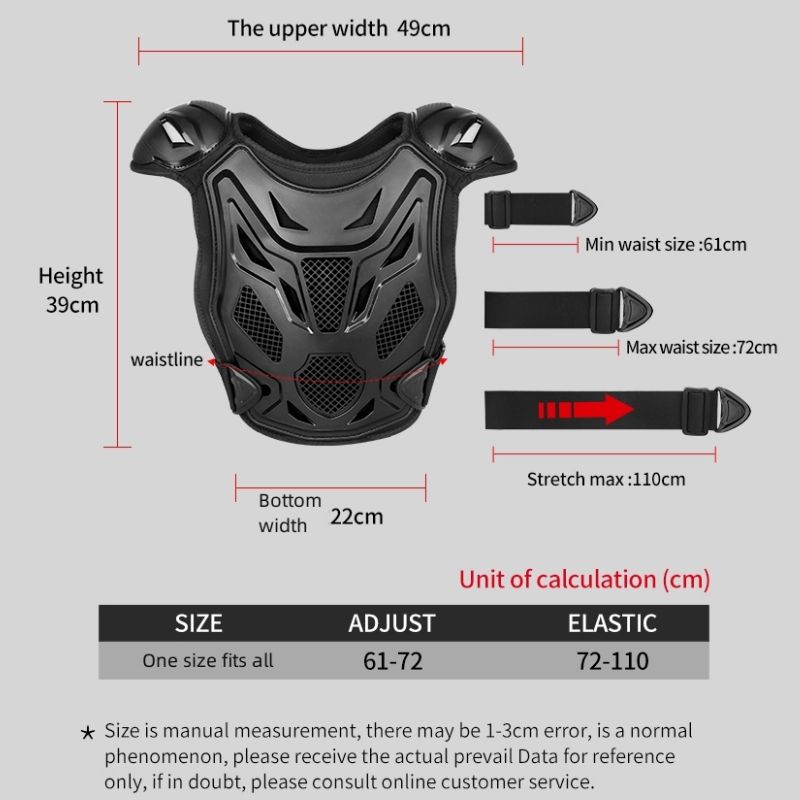 Children's Racing Motocross Ar - Chest Protector Armor 评论和价格