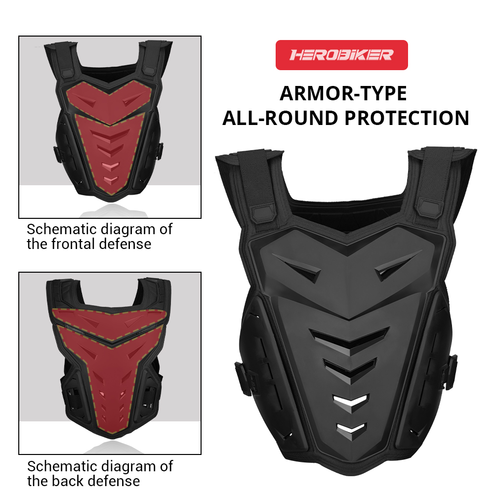 Motorcycle Body Armor Vest Ant - Chest Protector Armor 评论和价格