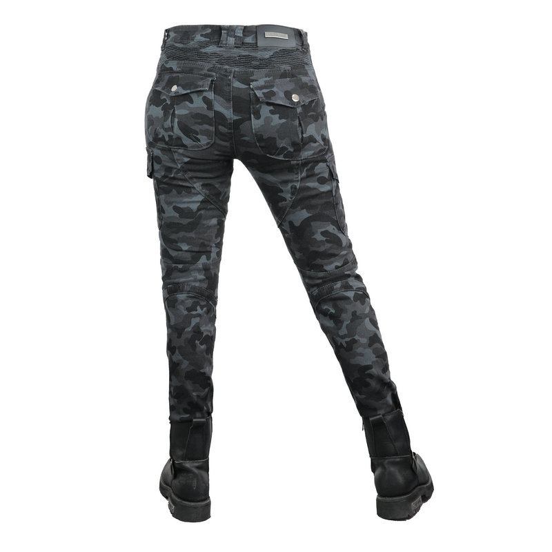 2026 Women Jeans Camouflage Mo - Motorcycle Gear Testing 评论和价格