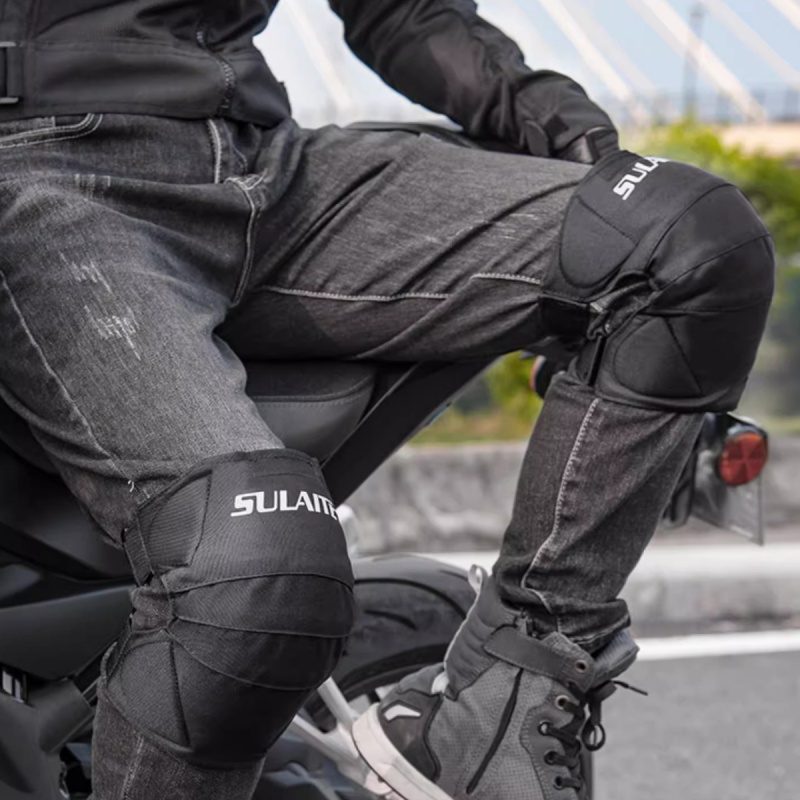 Unisex Knee Guards Body Protec - Motorcycle Gear Slipping 评论和价格