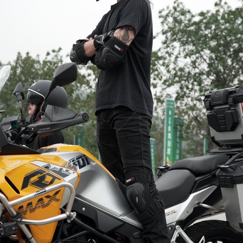 4Pcs Motorcycle Knee Elbow Pad - Motorcycle Gear Women 评论和价格