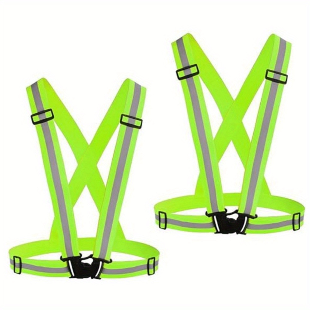 2pcs Adjustable Safety Vest Ru - Motorcycle Gear For Dogs 评论和价格