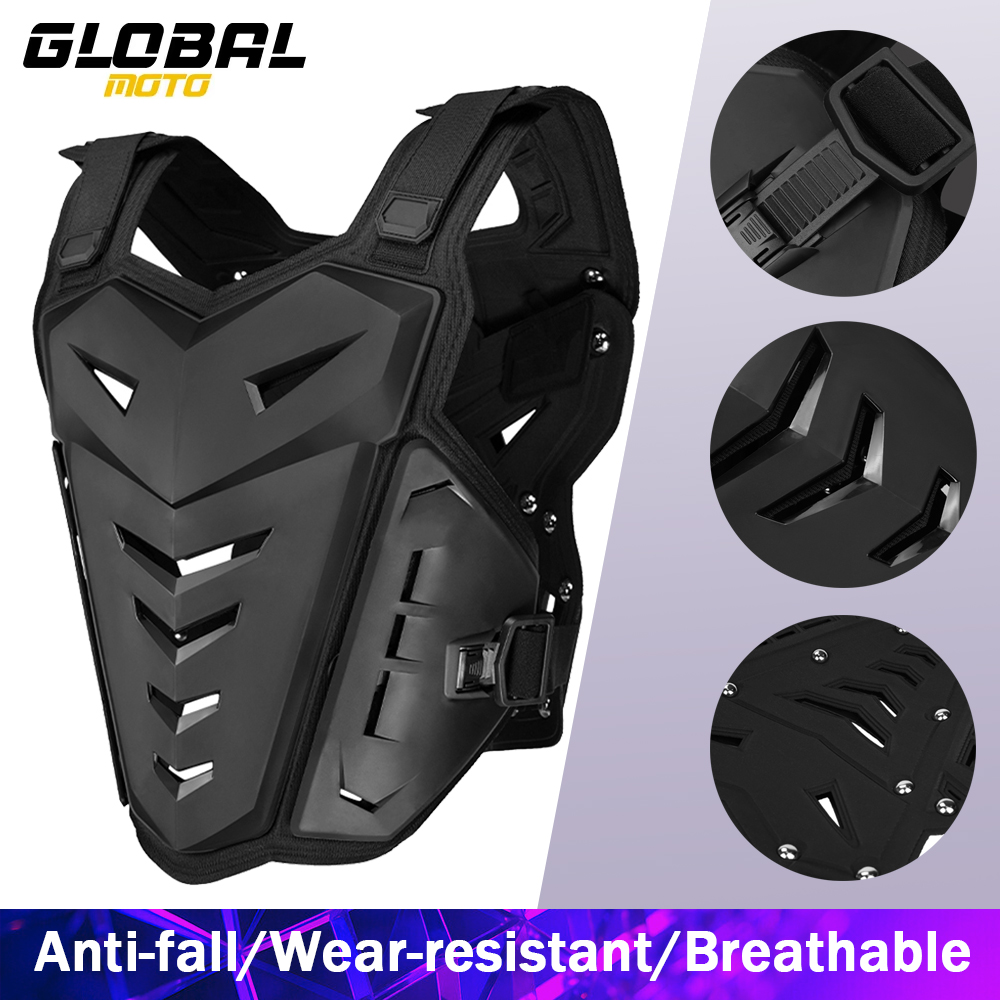 Motorcycle Vest Armor Back Che - Chest Protector Armor 评论和价格