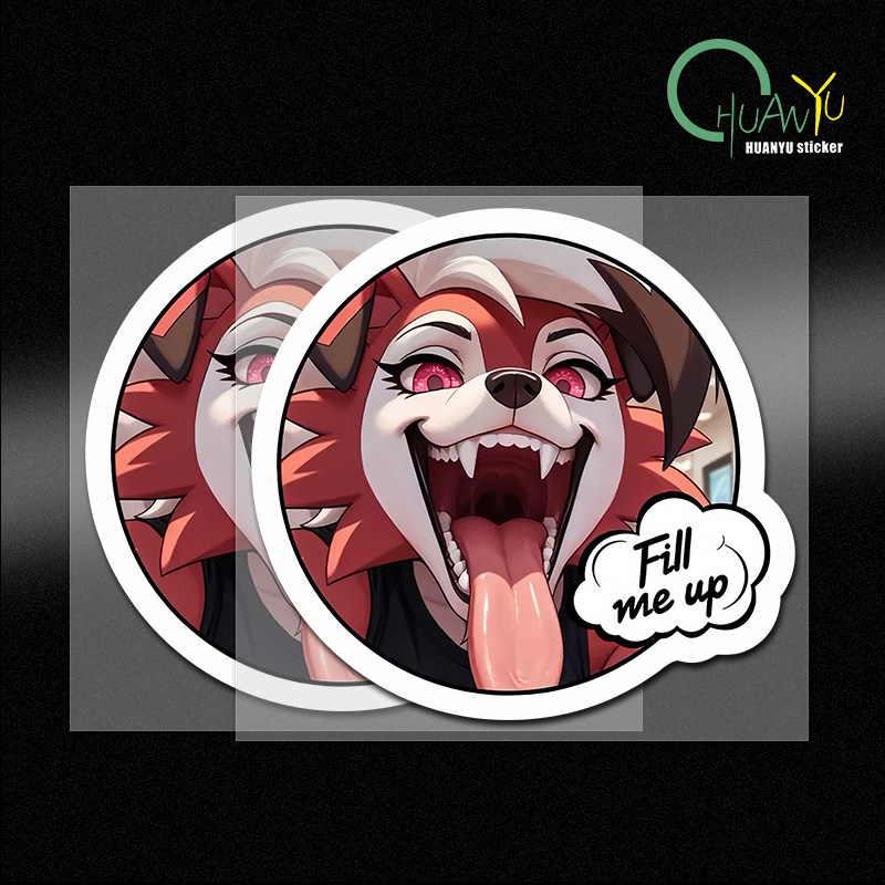 Car sticker fox dog head perso - Motorcycle Gear For Dogs 评论和价格